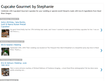 Tablet Screenshot of cupcakegourmetbystephanie.blogspot.com