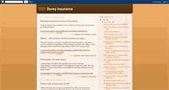 Desktop Screenshot of doreyinsurance.blogspot.com