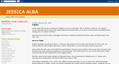 Desktop Screenshot of jessica-alba.blogspot.com