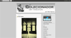Desktop Screenshot of ocolecionadordehistorias.blogspot.com
