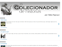 Tablet Screenshot of ocolecionadordehistorias.blogspot.com