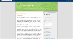 Desktop Screenshot of greenmonster1138.blogspot.com