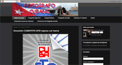 Desktop Screenshot of fotografocubano.blogspot.com