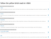 Tablet Screenshot of followtheyellowbrickroadmrribbit.blogspot.com