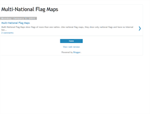 Tablet Screenshot of multi-nationalflagmaps.blogspot.com