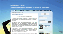 Desktop Screenshot of gracielaumpierrez.blogspot.com