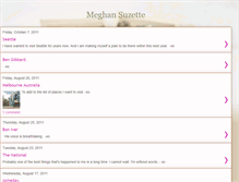 Tablet Screenshot of meggsuzette.blogspot.com