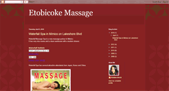 Desktop Screenshot of etobicokemassage.blogspot.com