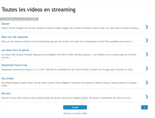 Tablet Screenshot of lesvideosenstreaming.blogspot.com