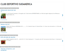 Tablet Screenshot of clubsudamerica.blogspot.com