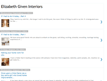 Tablet Screenshot of elizabethgiveninteriors.blogspot.com