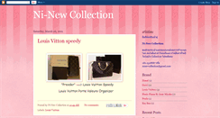 Desktop Screenshot of ninewcollection.blogspot.com