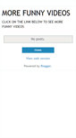 Mobile Screenshot of morefunnyvideos.blogspot.com