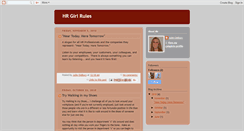 Desktop Screenshot of hrgirlrules.blogspot.com