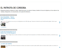 Tablet Screenshot of elpatriotadecordoba.blogspot.com