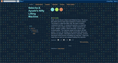 Desktop Screenshot of natacha-ayushi-nifty-lifty.blogspot.com