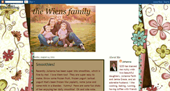 Desktop Screenshot of jeffandjohannawiens.blogspot.com