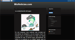 Desktop Screenshot of misnoticiascom.blogspot.com