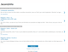 Tablet Screenshot of blogjacarezinho.blogspot.com