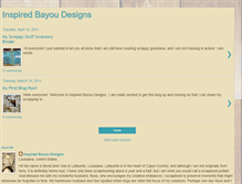 Tablet Screenshot of inspiredbayoudesigns.blogspot.com