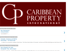 Tablet Screenshot of caribbeanpropertyinternational.blogspot.com