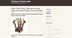 Desktop Screenshot of antiquechesssetsbest.blogspot.com