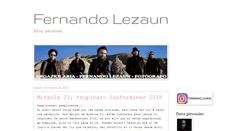 Desktop Screenshot of fernandolezaun.blogspot.com