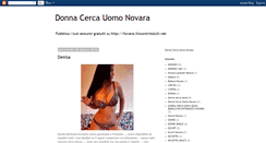 Desktop Screenshot of donna-cerca-uomo-novara.blogspot.com