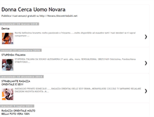 Tablet Screenshot of donna-cerca-uomo-novara.blogspot.com