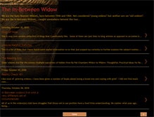Tablet Screenshot of inbetweenwidow.blogspot.com