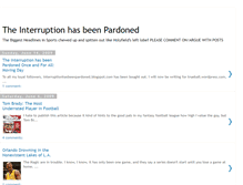 Tablet Screenshot of interruptionhasbeenpardoned.blogspot.com