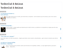 Tablet Screenshot of bellezamodabienestar.blogspot.com