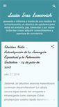 Mobile Screenshot of luciaiurcovich.blogspot.com