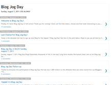 Tablet Screenshot of blogjogday.blogspot.com