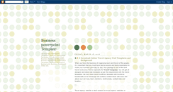 Desktop Screenshot of businesspowerpointtemplate.blogspot.com