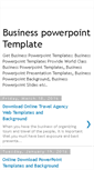 Mobile Screenshot of businesspowerpointtemplate.blogspot.com