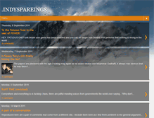 Tablet Screenshot of indyspareings.blogspot.com