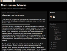 Tablet Screenshot of manhumanomanias.blogspot.com