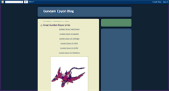 Desktop Screenshot of gundamepyon.blogspot.com