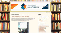 Desktop Screenshot of colegioestadualfarroupilha.blogspot.com
