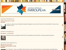 Tablet Screenshot of colegioestadualfarroupilha.blogspot.com
