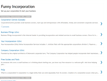 Tablet Screenshot of funnyincorporation.blogspot.com
