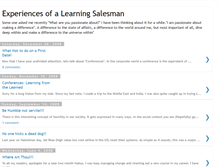 Tablet Screenshot of learningsalesman.blogspot.com