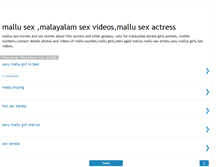 Tablet Screenshot of mallussex.blogspot.com