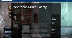 Desktop Screenshot of inevitablegracepoetry.blogspot.com