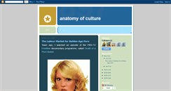 Desktop Screenshot of anatomyofculture.blogspot.com