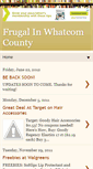 Mobile Screenshot of frugalnw.blogspot.com