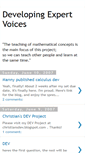 Mobile Screenshot of expertvoices.blogspot.com