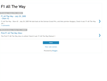 Tablet Screenshot of f1alltheway.blogspot.com