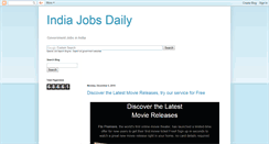 Desktop Screenshot of indiajobsdaily.blogspot.com